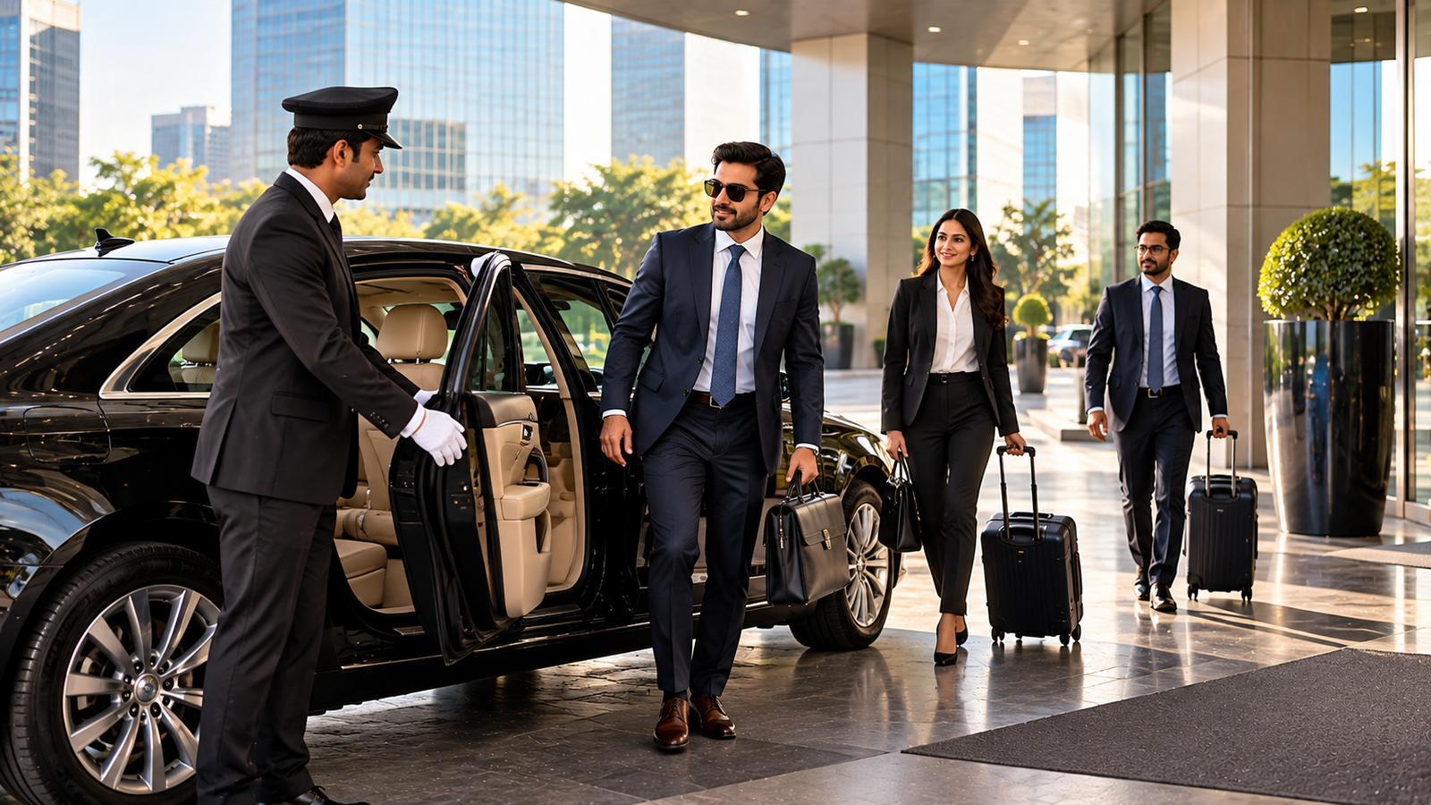 Corporate travel transportation service